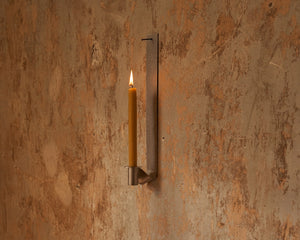 Ornament Candle Holder | Stainless Steel | Long
