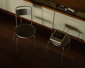 FRAMA Petit Rond Stool | Stainless Steel