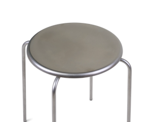 FRAMA Petit Rond Stool | Stainless Steel