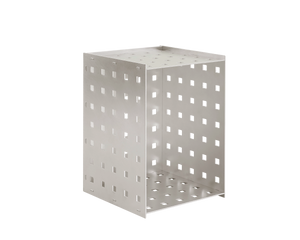 FRAMA | Rivet Box Table | Perforated Aluminum