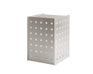 FRAMA | Rivet Box Table | Perforated Aluminum