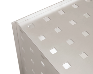 FRAMA | Rivet Box Table | Perforated Aluminum