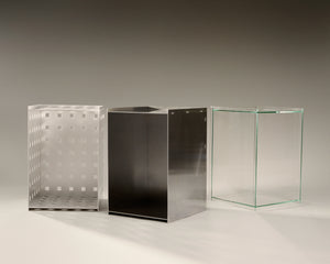 FRAMA | Rivet Box Table | Perforated Aluminum