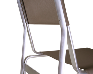 Union Chair | Aluminum / Taupe Mesh