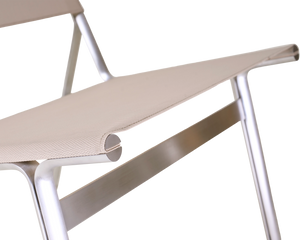 FRAMA Union Easy Chair | Aluminum / Sandstone Mesh