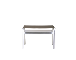 Union Stool | Aluminum / Taupe Mesh
