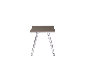 Union Stool | Aluminum / Taupe Mesh