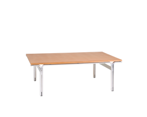 FRAMA Union Coffee Table | Aluminum / Warm Brown Ash