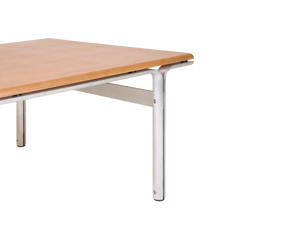 FRAMA Union Coffee Table | Aluminum / Warm Brown Ash