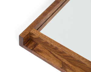 Symmetry Mirror | Honey Ash Wood | Small