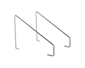 D20 Brackets for Shelf Library | Set of Two | Stainless Steel