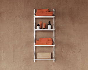 FRAMA Shelf Library Modular Shelving System White Steel