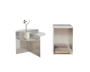 FRAMA Rivet Side Table Aluminum 
