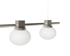 FRAMA Ovoid Pendant Light | Stainless Steel | Quadruple