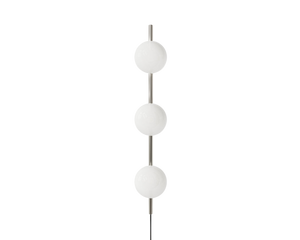 FRAMA Ovoid Wall Lamp | Stainless Steel | Triple