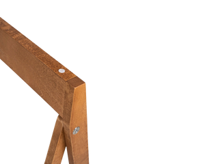 Folding Flat Trestle Table | Warm Brown Birch