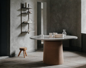 FRAMA Sintra Dining Table | Blue Ataija Marble / Cork