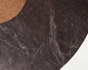 FRAMA Sintra Table | Black Marble / Cork | Large