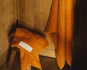 FRAMA Heavy Towel | Burnt Orange | Bath Towel